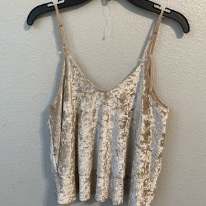 Velvet tank